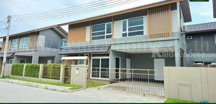 บ้านเดี่ยว อณาสิริ ติวานนท์ – ศรีสมาน บ้านสไตล์ญี่ปุ่น โซนส่วนตัว มีสวนหน้าบ้าน