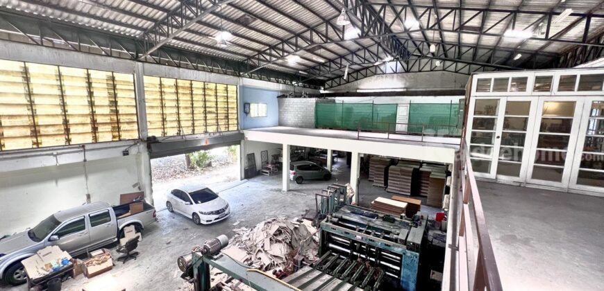 ขายโรงงาน สามพราน นครปฐม ใกล้ตลาดดอนหวาย เนื้อที่ 249 ตร.ว.