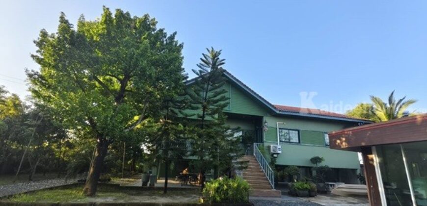 ขายบ้านสวน พร้อมที่ดิน รวม 3 ไร่ บึงกาสาม อ.หนองเสือ จ.ปทุมธานี น้ำไม่ท่วม เจ้าของขายเอง โทร.086-7777215